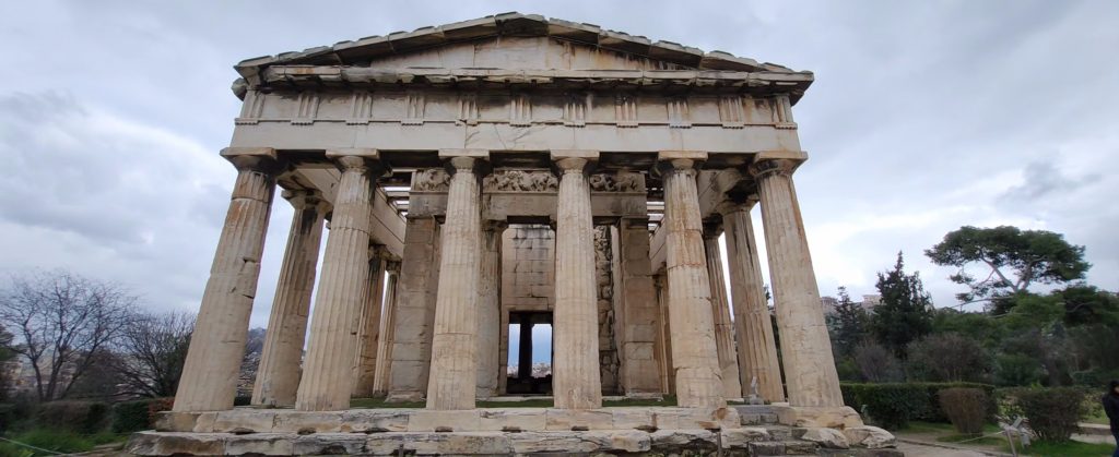 (Front) Temple of Hephaestus